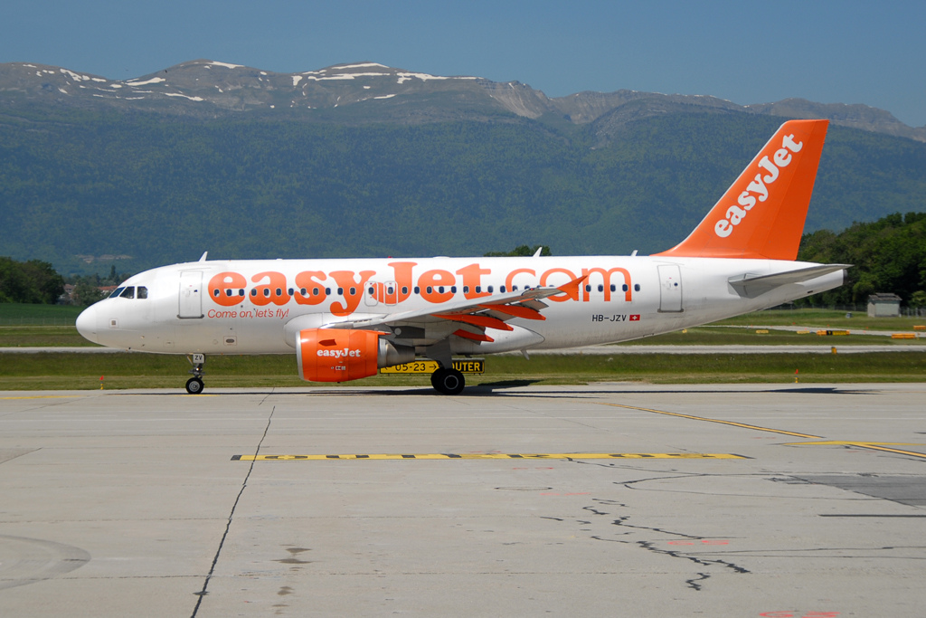 Photo of Easyjet Switzerland HB-JZV, Airbus A319