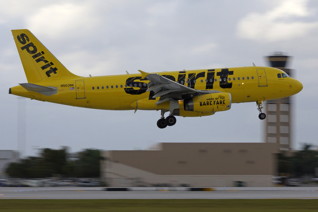Photo of Spirit Airlines N503NK, Airbus A319