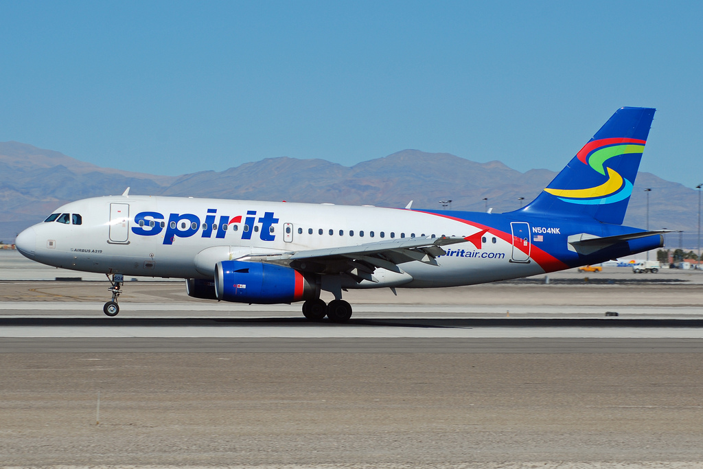 Photo of Spirit Airlines N504NK, Airbus A319
