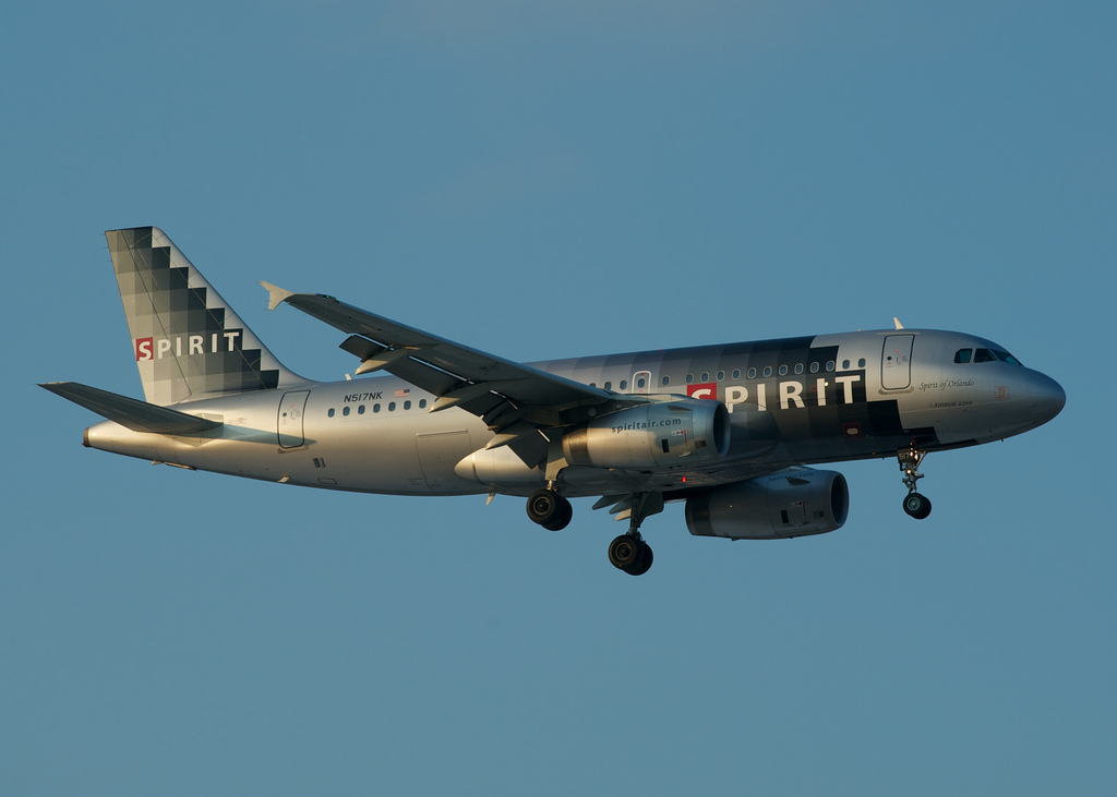 Photo of Spirit Airlines N517NK, Airbus A319