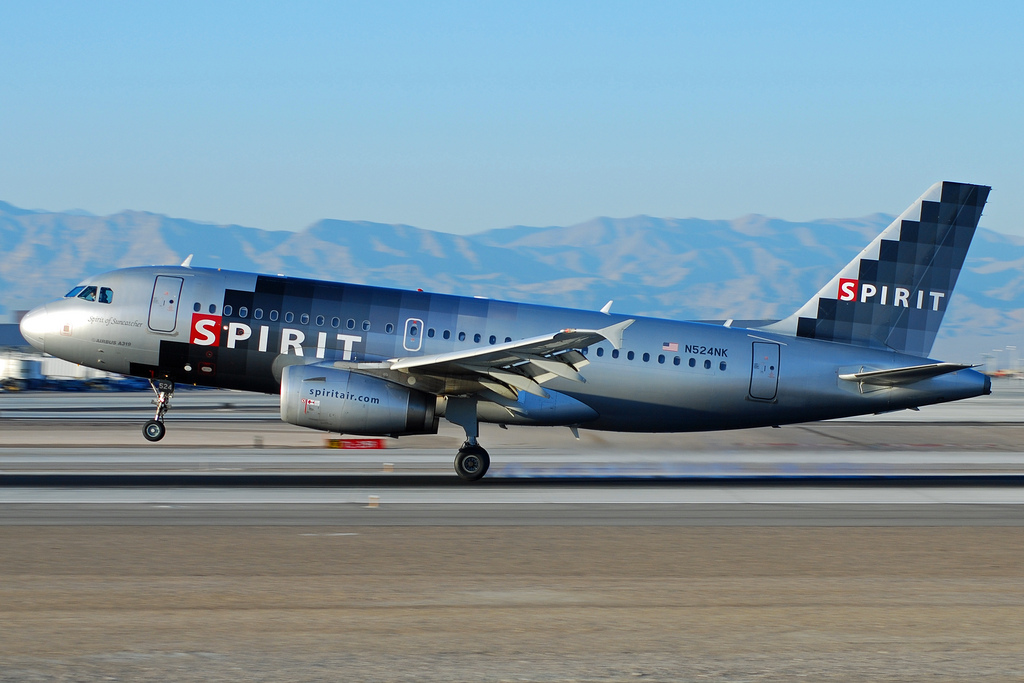 Photo of Spirit Airlines N524NK, Airbus A319
