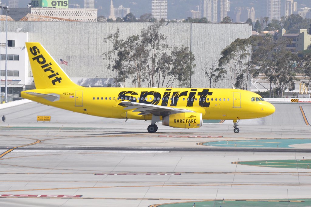 Photo of Spirit Airlines N534NK, Airbus A319