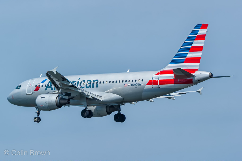 Photo of American Airlines N702UW, Airbus A319