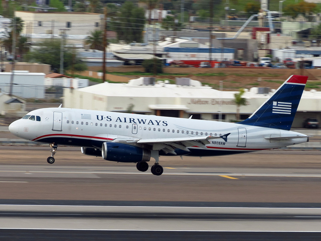 Photo of US Airways N808AW, Airbus A319