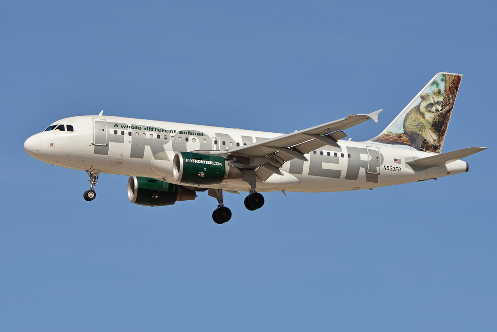 Photo of Frontier Airlines N923FR, Airbus A319