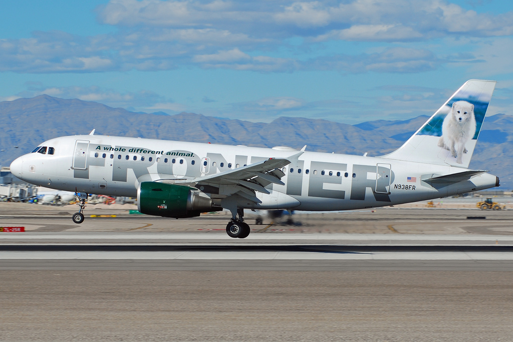 Photo of Frontier Airlines N938FR, Airbus A319