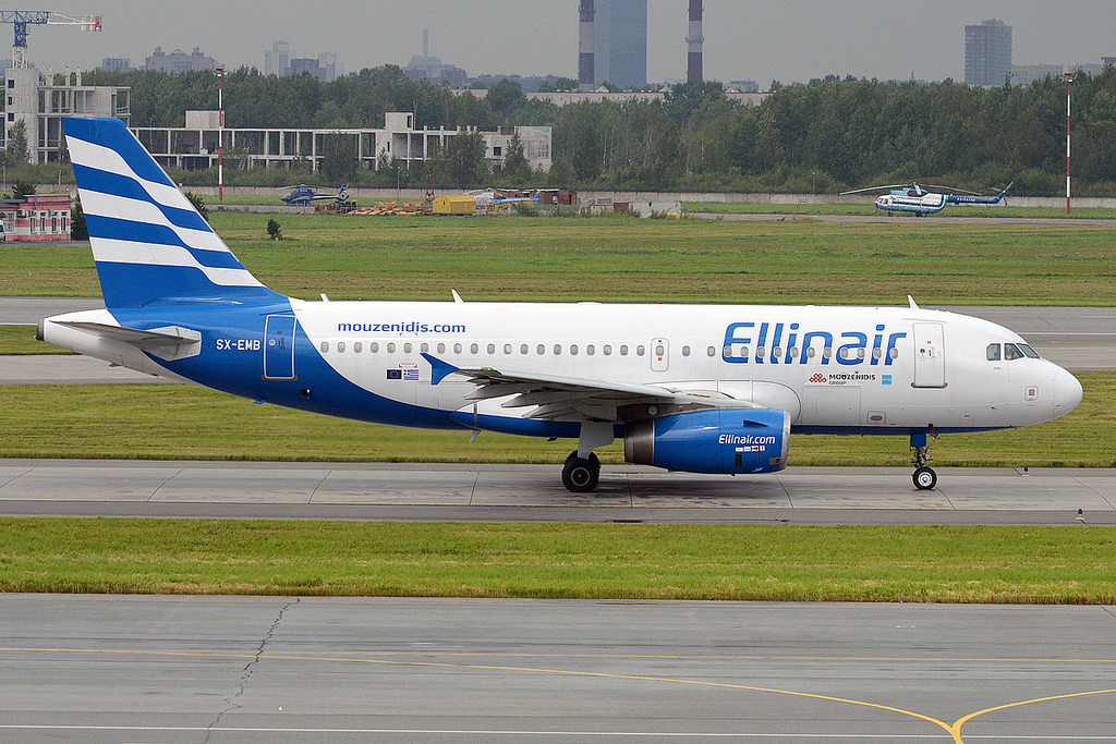 Photo of Ellinair SX-EMB, Airbus A319