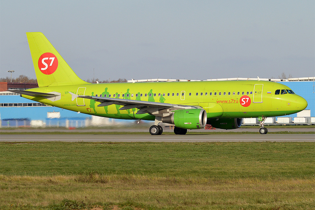 Photo of S7 Airlines VP-BHJ, Airbus A319