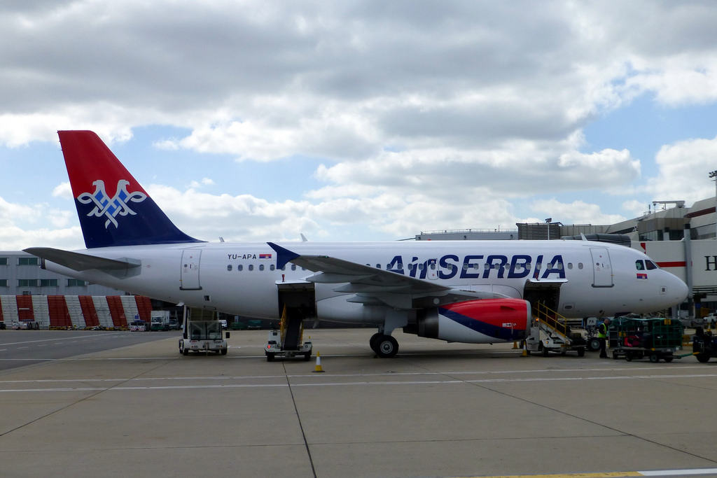 Photo of Air Serbia YU-APA, Airbus A319