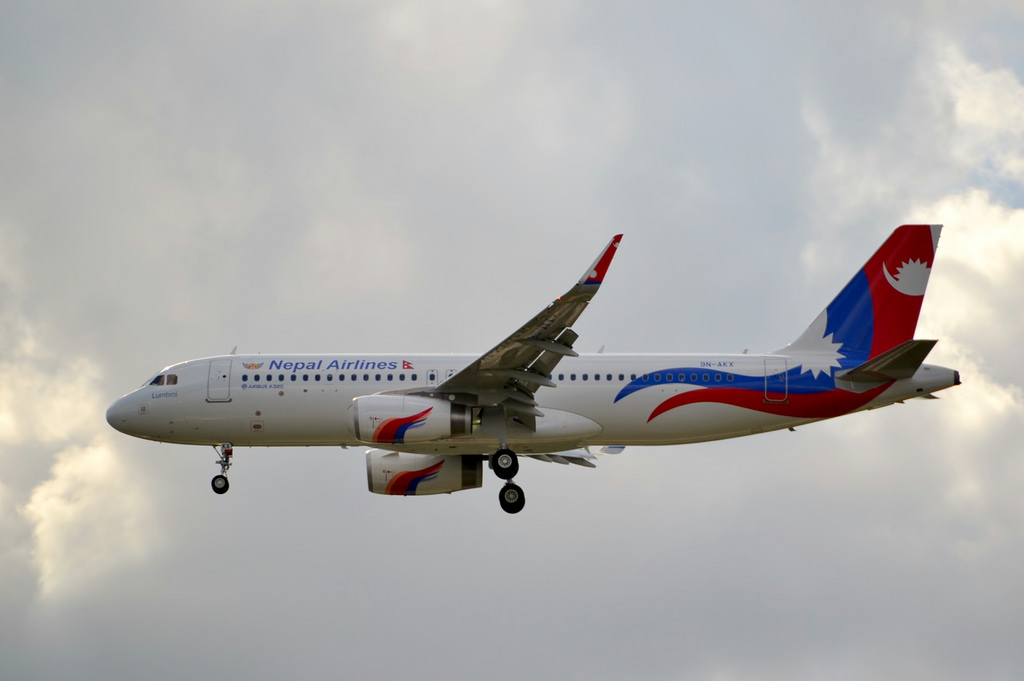 Photo of Nepal Airlines 9N-AKX, Airbus A320
