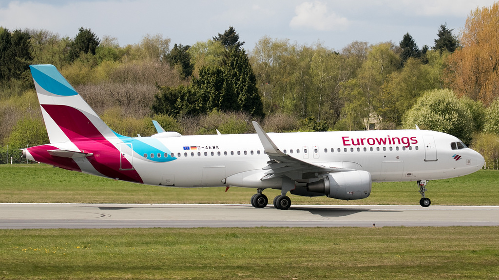 Photo of Eurowings D-AEWK, Airbus A320
