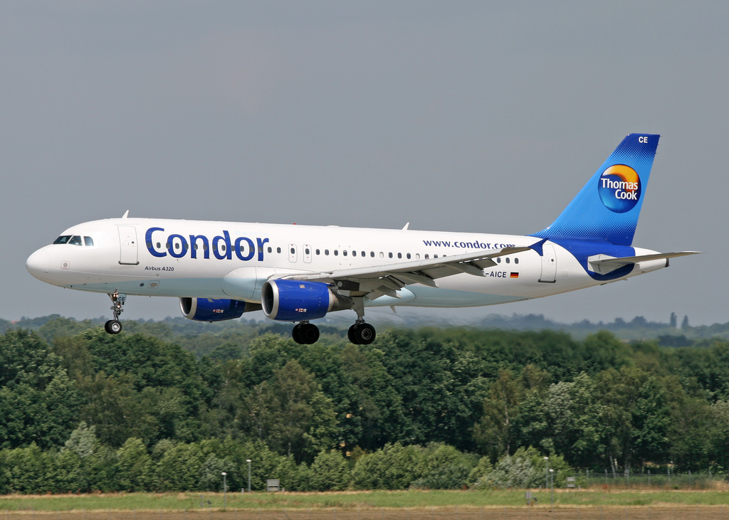 Photo of Condor D-AICE, Airbus A320