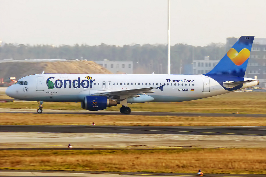 Photo of Condor D-AICF, Airbus A320