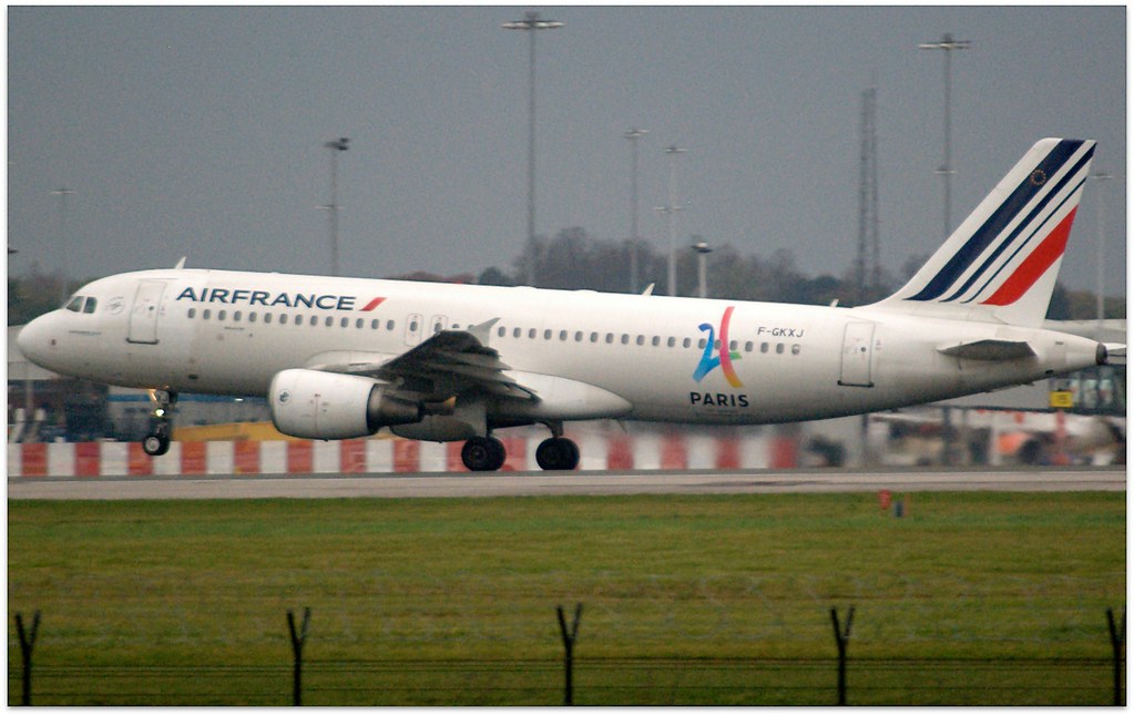 Photo of Air France F-GKXJ, Airbus A320