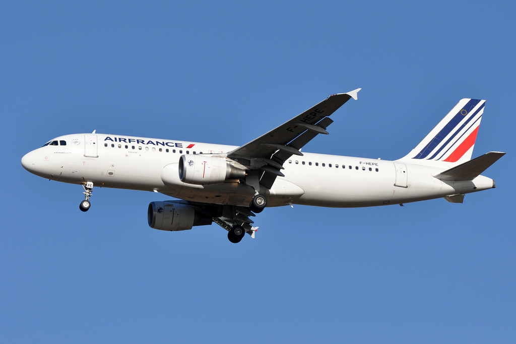 Photo of Air France F-HEPE, Airbus A320