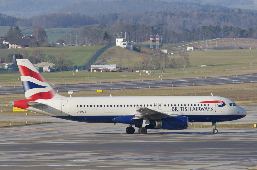 Photo of British Airways G-EUUE, Airbus A320