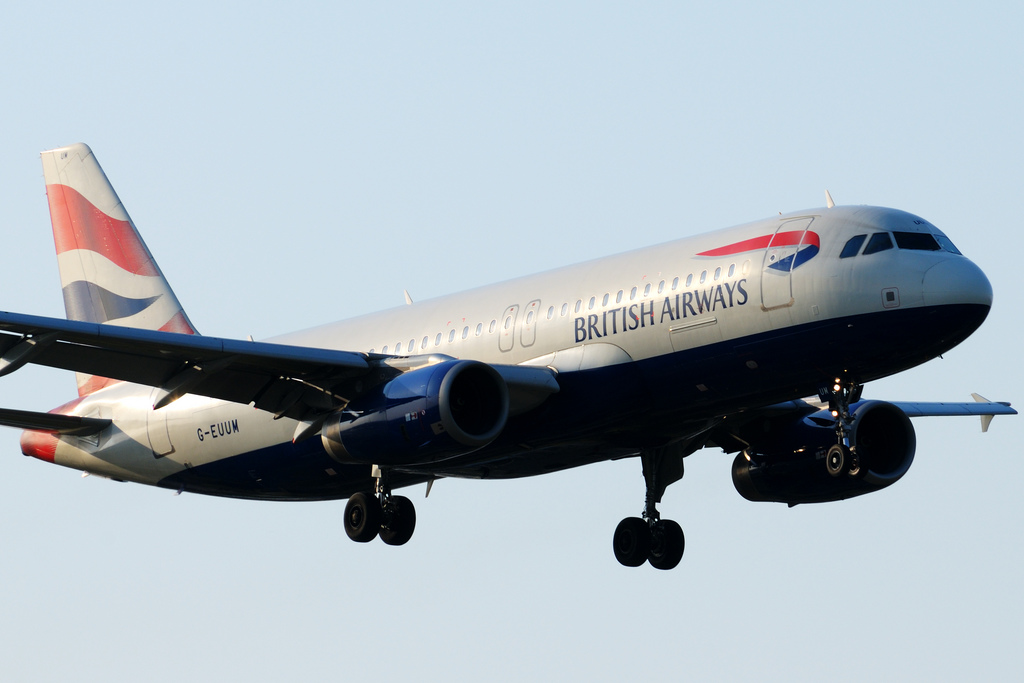 Photo of British Airways G-EUUM, Airbus A320