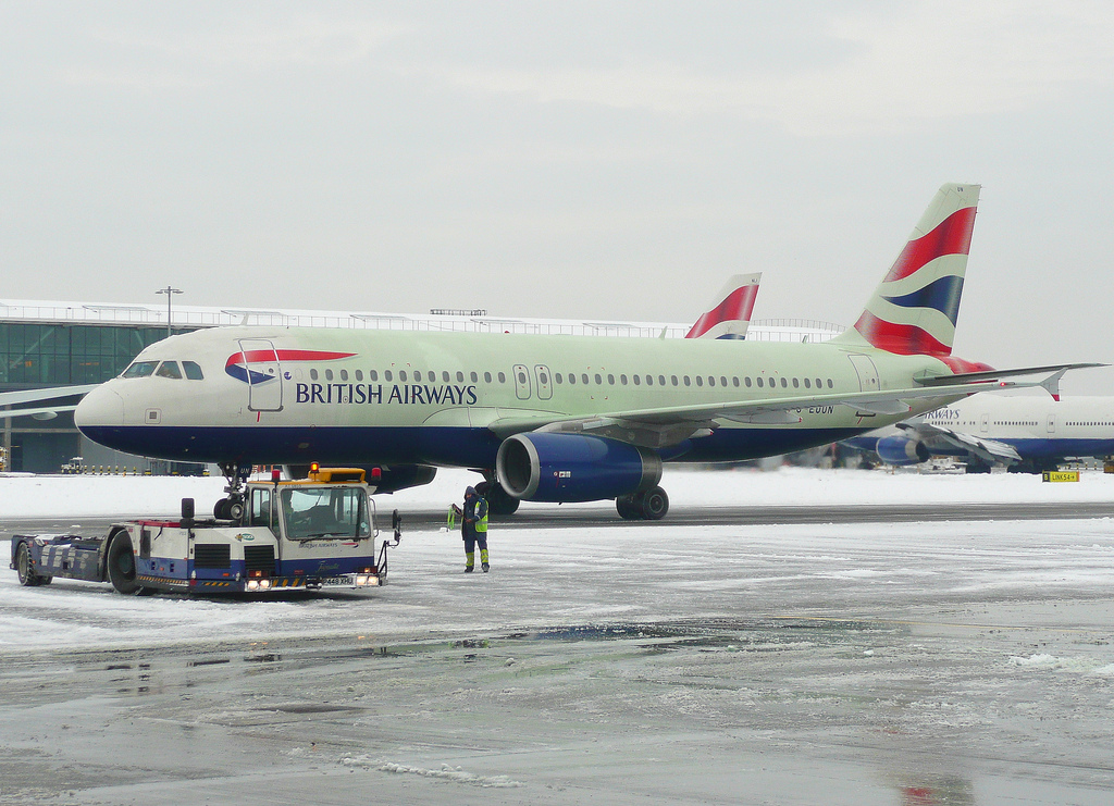Photo of British Airways G-EUUP, Airbus A320