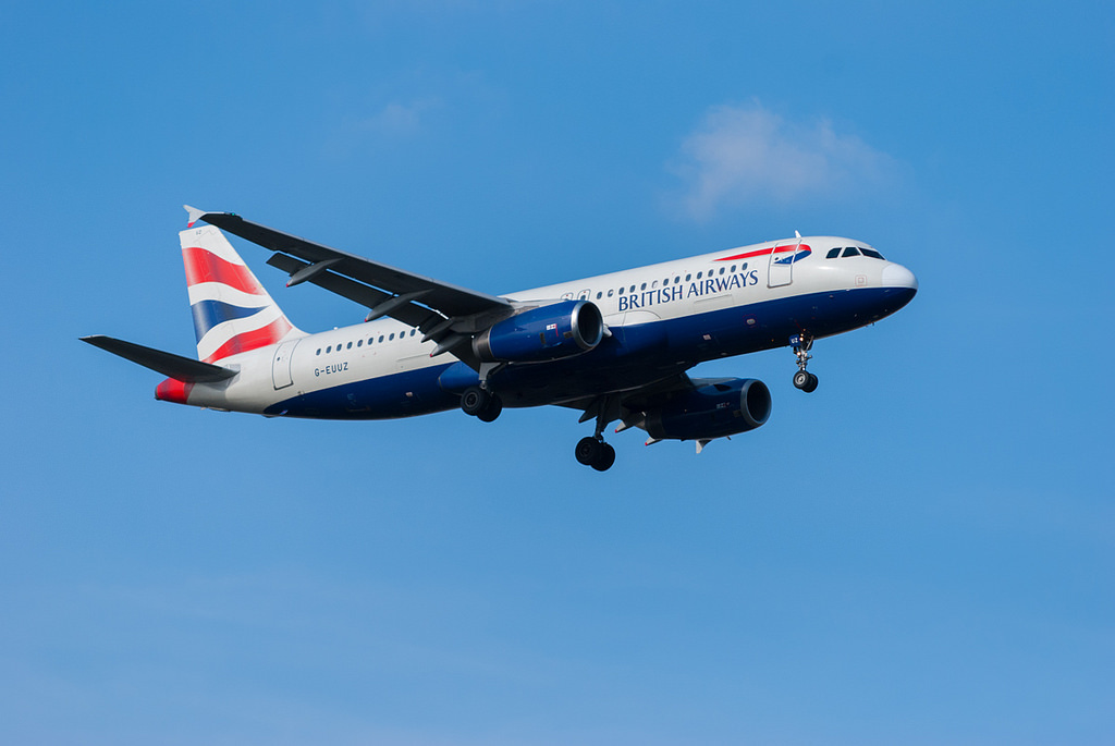 Photo of British Airways G-EUUZ, Airbus A320