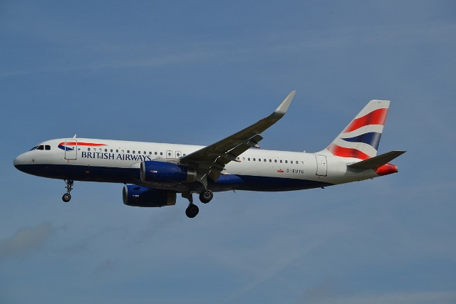 Photo of British Airways G-EUYU, Airbus A320