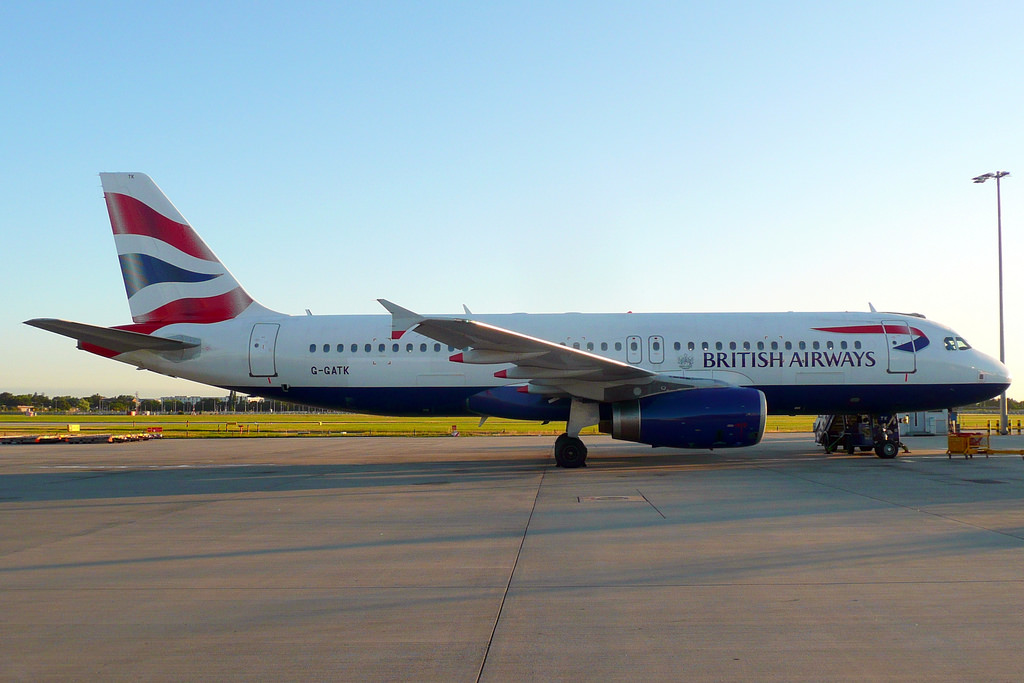 Photo of British Airways G-GATK, Airbus A320