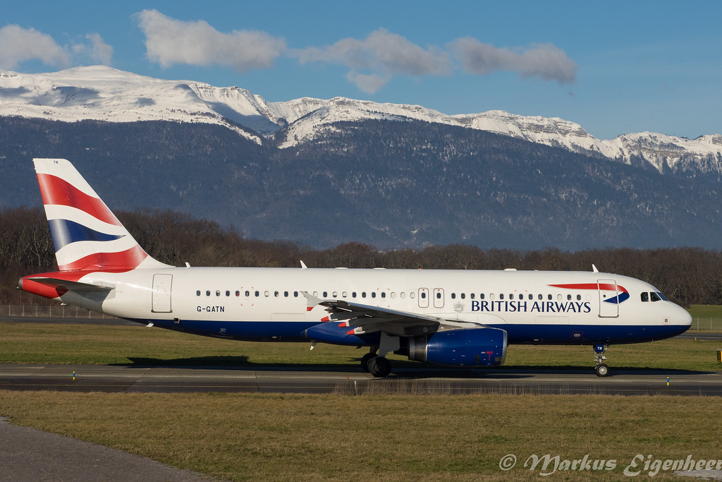 Photo of British Airways G-GATN, Airbus A320