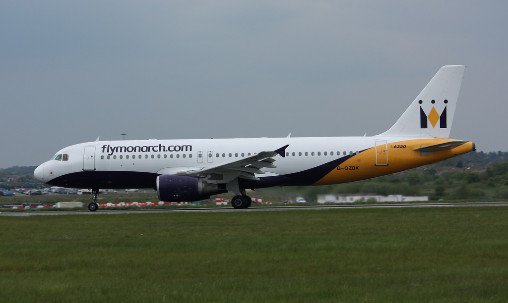 Photo of Monarch Airlines G-OZBK, Airbus A320