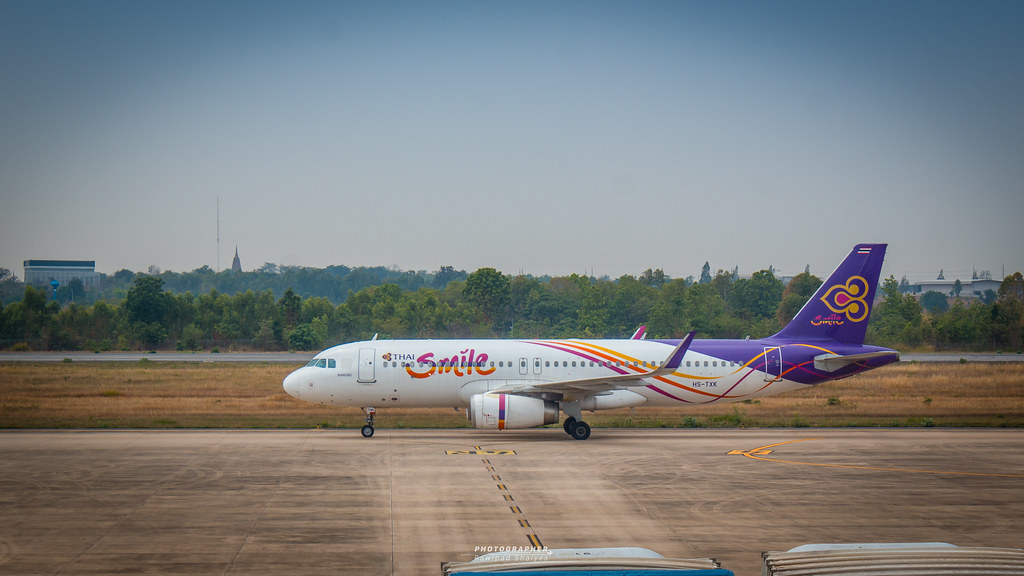 Photo of Thai Smile Airways HS-TXK, Airbus A320