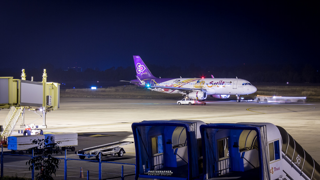 Photo of Thai Smile Airways HS-TXQ, Airbus A320