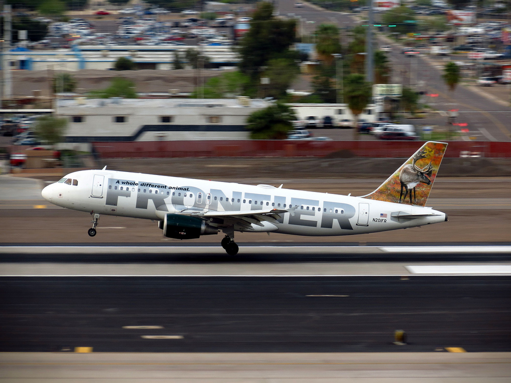 Photo of Frontier Airlines N201FR, Airbus A320