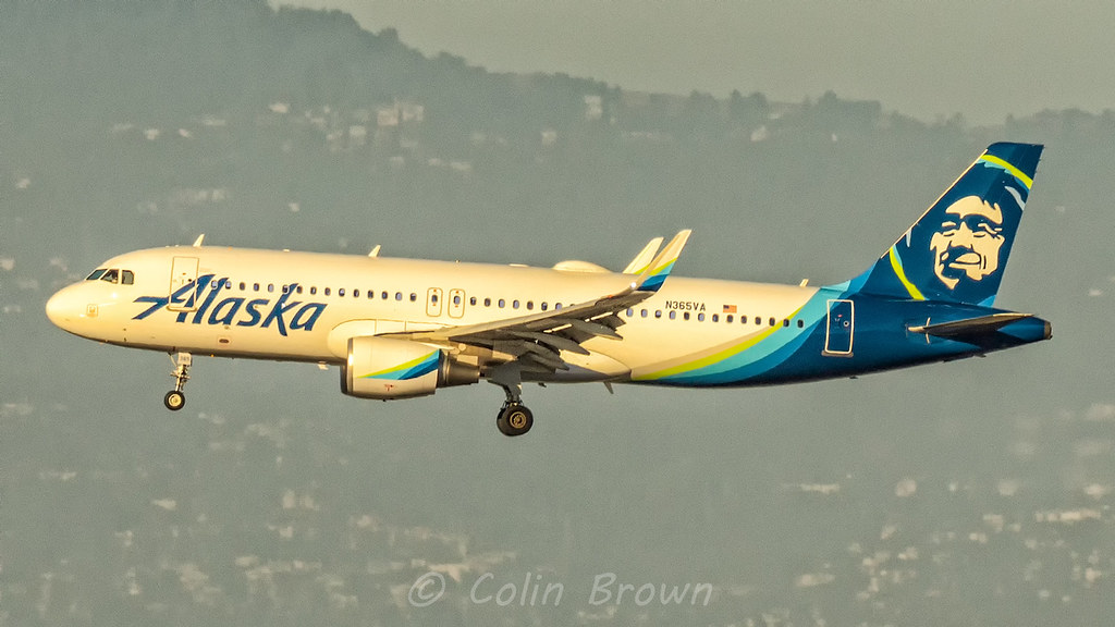 Photo of Alaska Airlines N365VA, Airbus A320