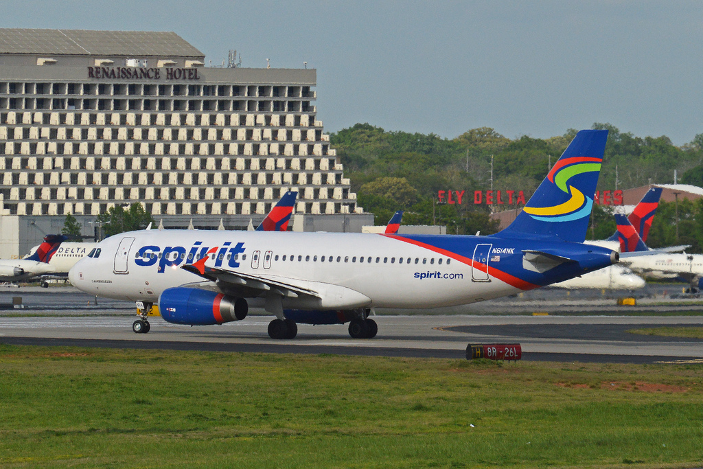 Photo of Spirit Airlines N614NK, Airbus A320