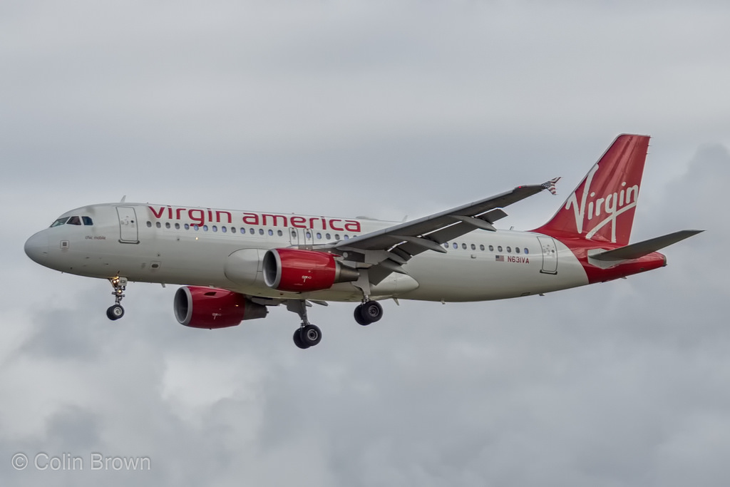 Photo of Virgin America N631VA, Airbus A320