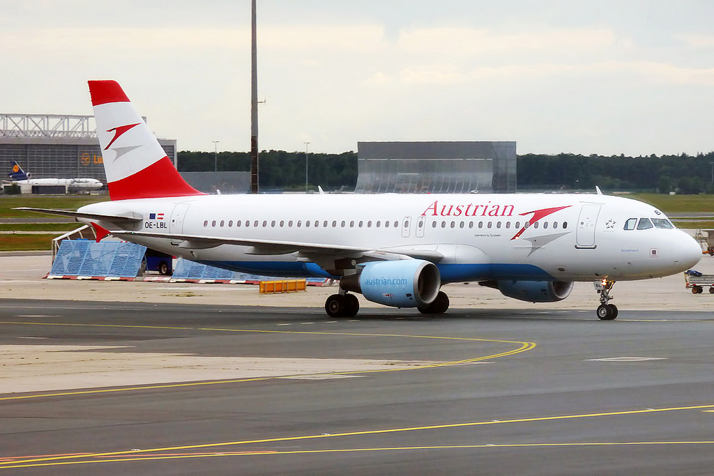 Photo of Austrian Airlines OE-LBL, Airbus A320