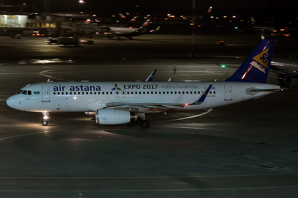 Photo of Air Astana P4-KBB, Airbus A320