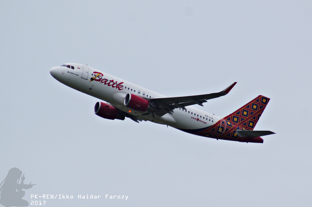 Photo of Batik Air PK-LUL, Airbus A320