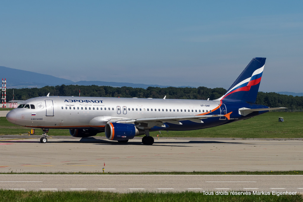 Photo of Aeroflot VP-BWF, Airbus A320