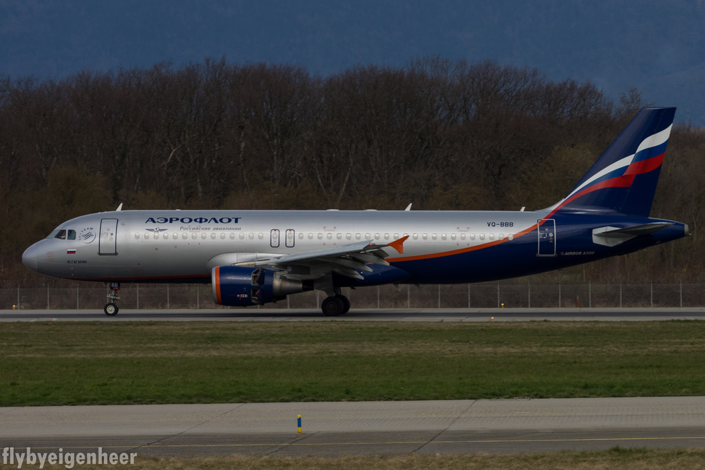 Photo of Aeroflot VQ-BBB, Airbus A320