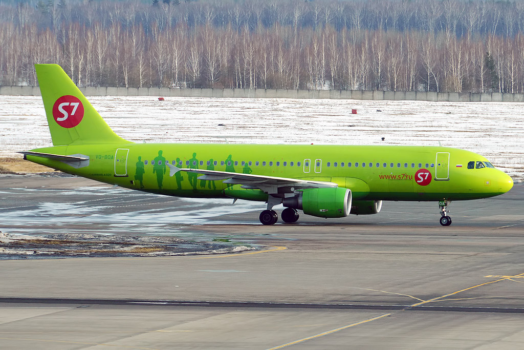 Photo of S7 Airlines VQ-BOA, Airbus A320