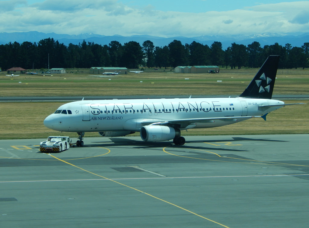 Photo of ANZ Air New Zealand ZK-OJH, Airbus A320