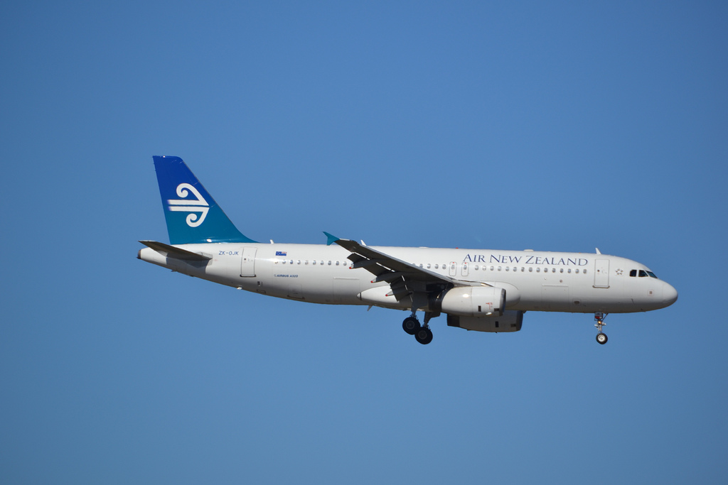 Photo of ANZ Air New Zealand ZK-OJH, Airbus A320