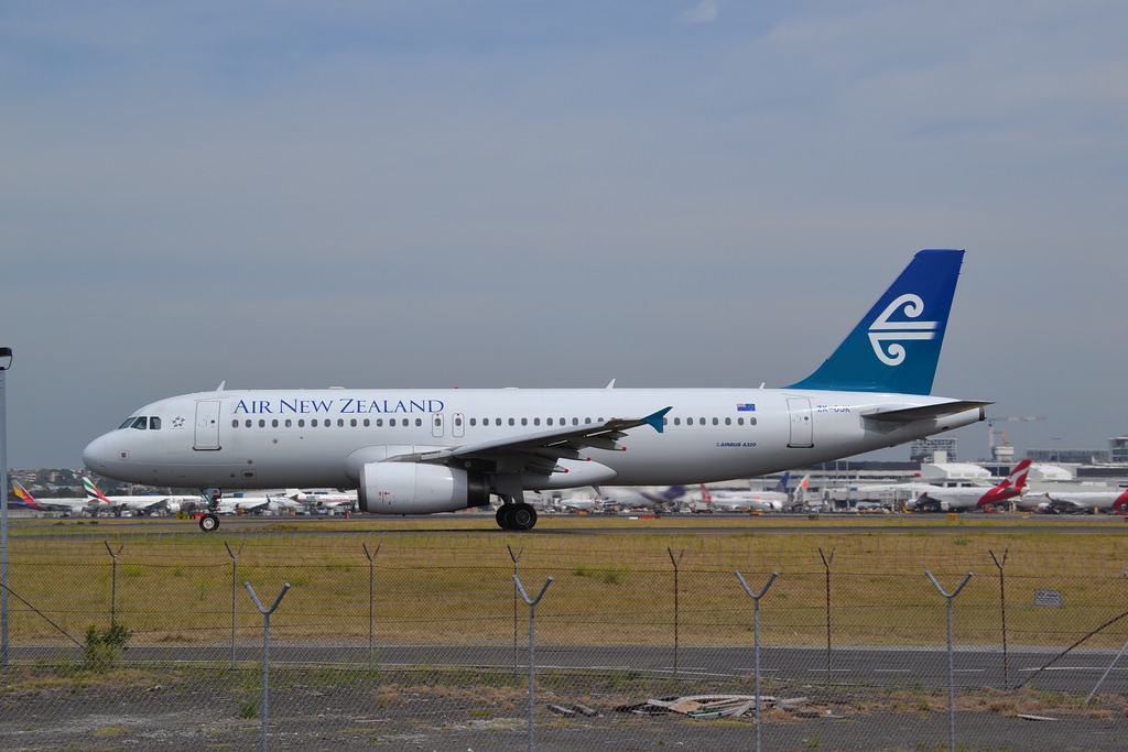 Photo of Air New Zealand ZK-OJK, Airbus A320