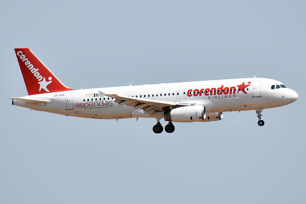 Photo of Corendon Airlines ZS-GAL, Airbus A320