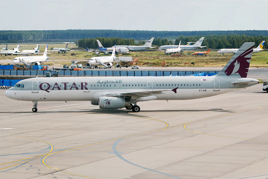 Photo of Qatar Airways A7-AIB, Airbus A321