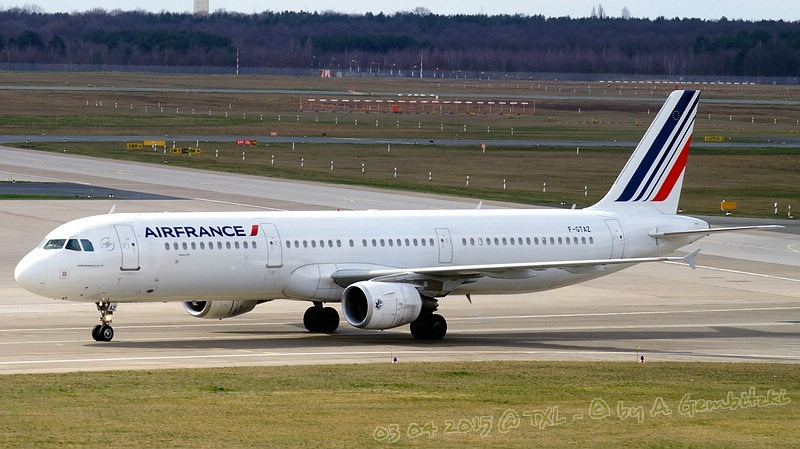 Photo of Air France F-GTAZ, Airbus A321