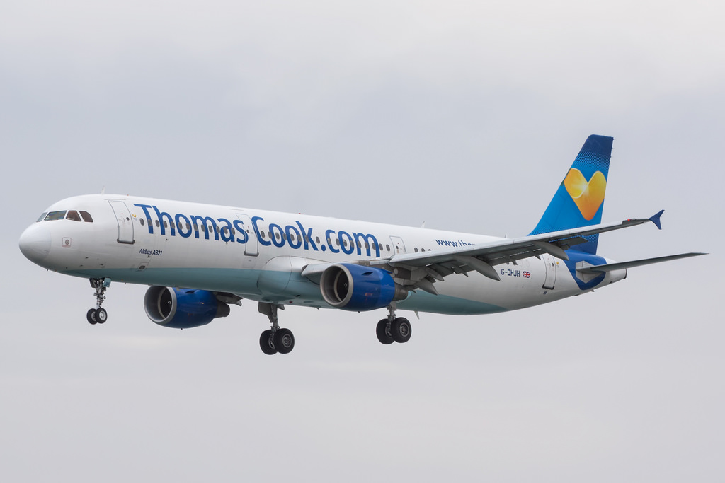 Photo of Thomas Cook Airlines G-DHJH, Airbus A321