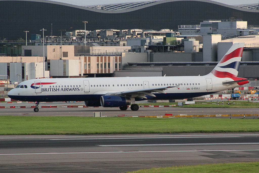Photo of British Airways G-EUXJ, Airbus A321