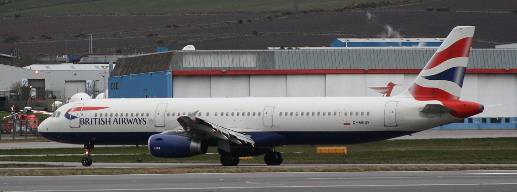 Photo of British Airways G-MEDF, Airbus A321