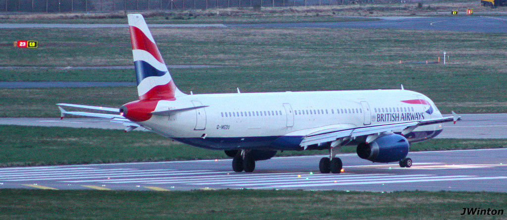 Photo of British Airways G-MEDU, Airbus A321