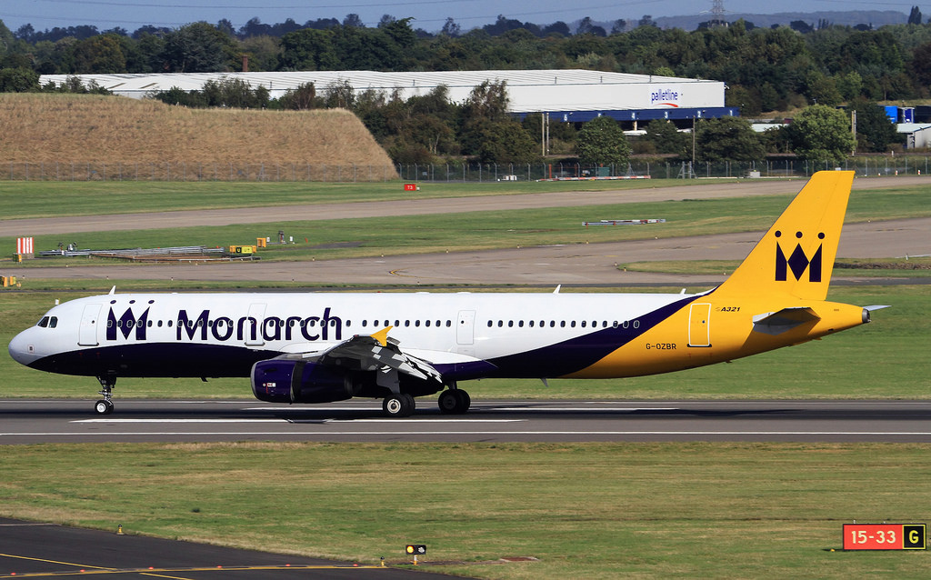 Photo of Monarch Airlines G-OZBR, Airbus A321